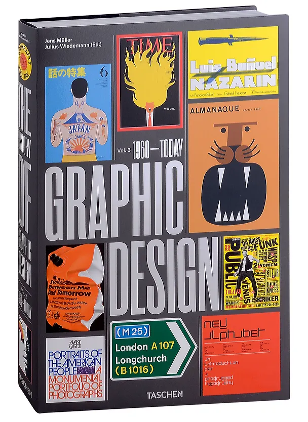 Книга The History of Graphic Design. Vol. 2. 1960-Today (Йенс Мюллер) — 1