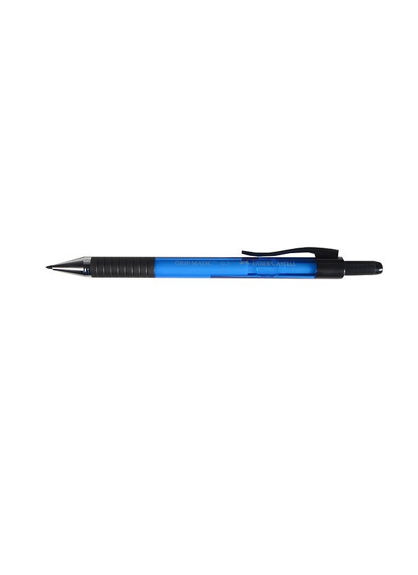Карандаш механический 0,5мм "GRIP MATIC" НВ, корпус пластик, синий, Faber-Castell 229525 — 1