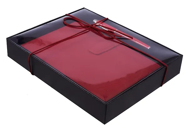 Набор канцелярский «Red» (книга для записей, ручка шариковая) 3117550 — 7