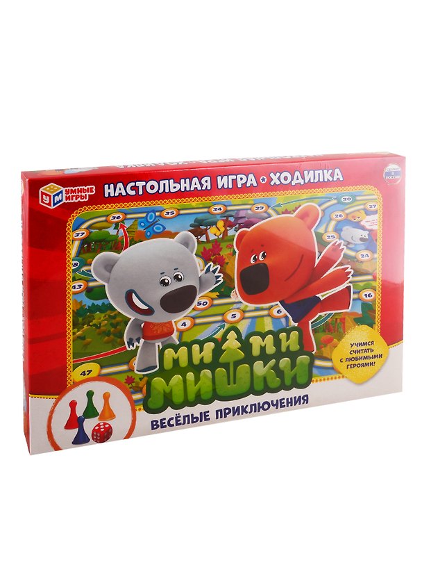 Настольная игра-ходилка Ми-ми-мишки.Веселые приключения 2784286 — 1