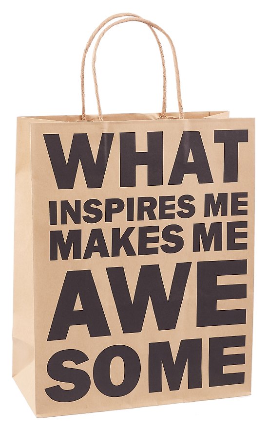 Пакет А4 26*32*12 "What inspires" нейтр., крафт 3104123 — 1