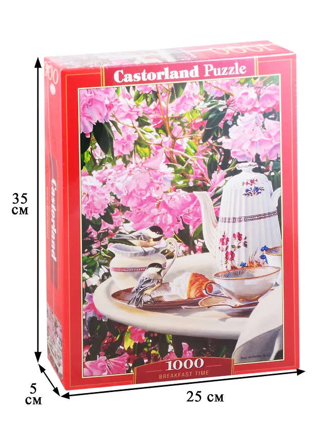 Пазл Время завтрака, 1000 деталей Castor Land C-104697 2824291 — 2