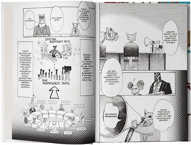 Выдающиеся звери. Том 4 (Beastars). Манга 2897160 — 7