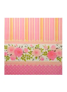 Салфетки бумажные Розы (335455) (33х33см) (набор/20шт.) (Страна Карнавалия) (упаковка)