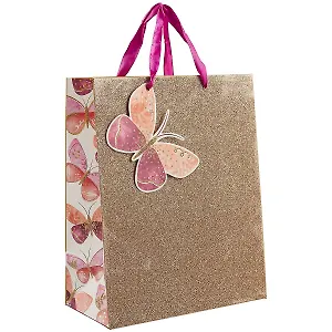 Пакет А4 33*26*13 Бабочка жен., бум.мат.ламинат