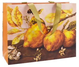 Пакет А4 28*36*11 "ART. Гарцони Д. Лимоны" горизонт, лам.картон, Schiller