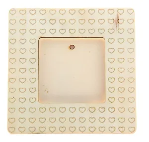 Фоторамка под роспись Сердца (64S-82051) (538847)