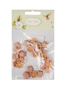 Цветок кувшинка (В907) в пакете  25 шт, какао (11-08631-100)