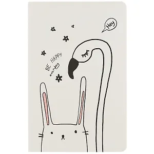 Тетрадь в клетку Kairui, Funny face, 32 листа, в ассортименте