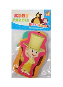 Мягкие пазлы Baby Puzzle Маша и Медведь Танцор (VT1106-43) (3+) (упаковка)