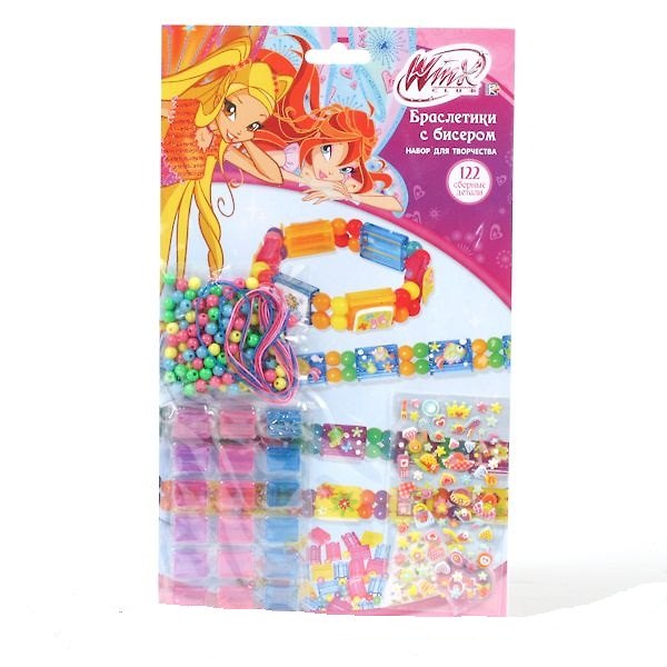 Набор для творчества Winx Браслетики с бисером (MBB-BB100T) (161268) (упаковка) (в ассорт.) 2352170 — 1
