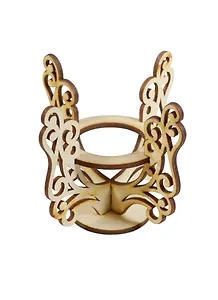 Подставка под яйцо Ажурная (152307) (дерево)