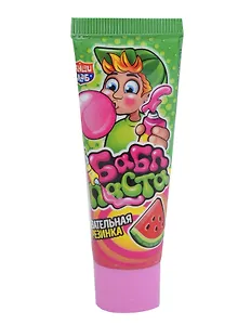 Жидкая жевательная резинка в тюбиках Bubbla Pasta Watermelon