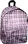 Рюкзак школьный розовый в клетку — 238370 — 3