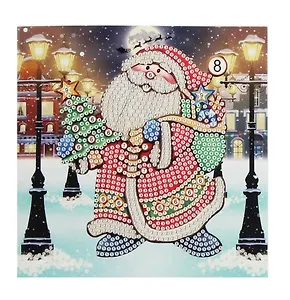 Алмазная мозаика Открытка 15х15см Счастливого Нового Года! №2 (Арт. М-9355)