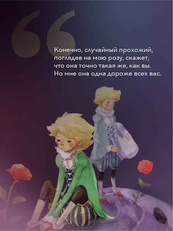 Книга Маленький принц (Антуан де Сент-Экзюпери) — 6