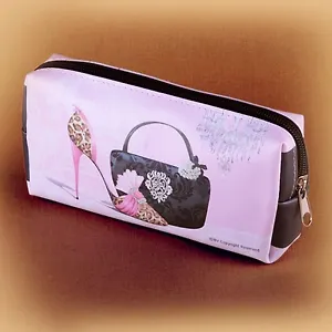 Сумочка для косметики (нейлон, ПВХ) (18х4,5х8,5) (29462)