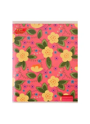 Тетрадь в клетку Paper Art, "DIY Collection. Цветочные мечты", 96 листов, в ассортименте 250707