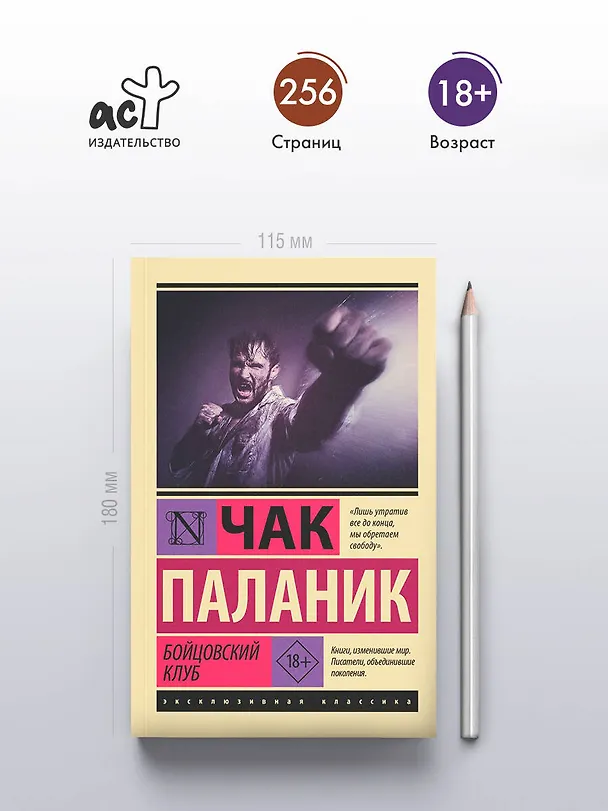 Книга Бойцовский клуб (Чак Паланик) — 7