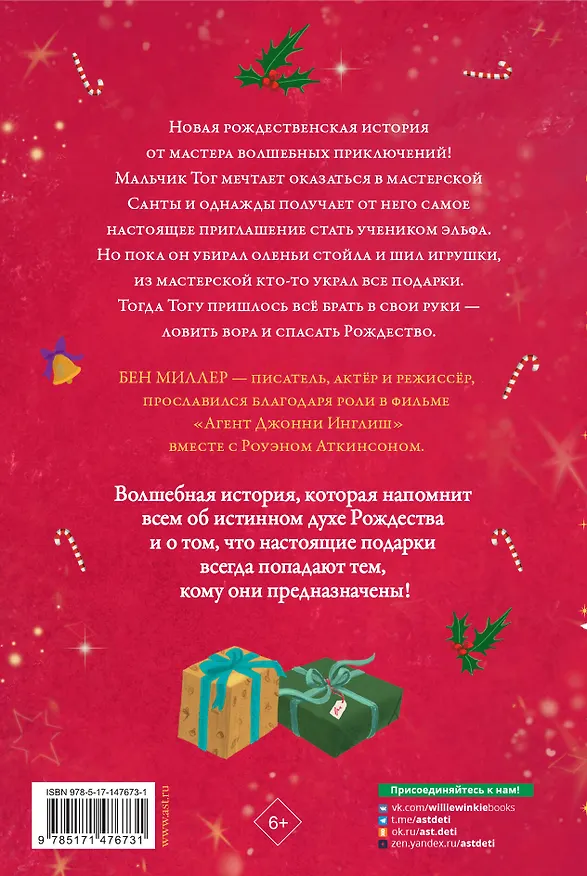 Книга Дневник волшебного эльфа (Бен Миллер) — 2