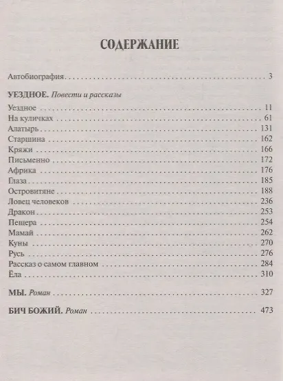 Книга Уездное.Мы.Бич Божий (Евгений Замятин) — 2