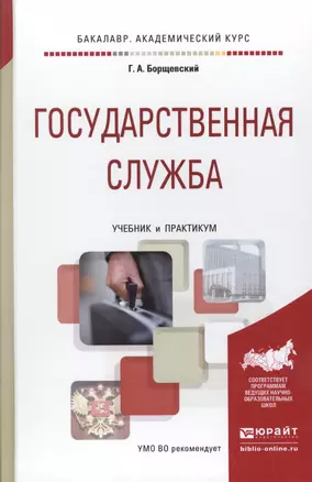 Государственная служба. Учебник и практикум для академического бакалавриата — 2511268 — 1