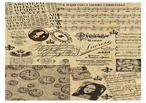 Пленка (1392) с изображен. для светлых поверхностей Время музыки