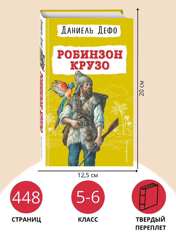 Книга Робинзон Крузо (Даниэль Дефо) — 8