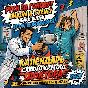 Календарь самого крутого доктора. Календарь настенный на 2027 год (300х300 мм)