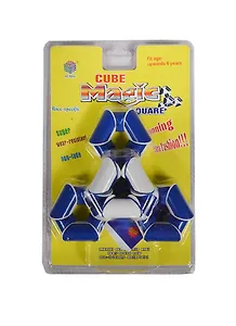 Головоломка Змейка синяя Треугольник на блистере (002738)