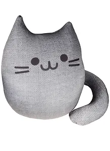 Игрушка-антистресс Котик 8 серый (27х23) (ПТ- 4800402723)
