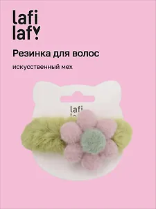 Резиночка Цветочек (иск.мех) (12-Shangmao-202507-PJK17)