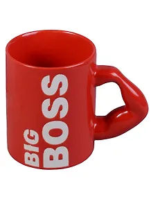 Кружка Big boss красная (керамика) (500мл)