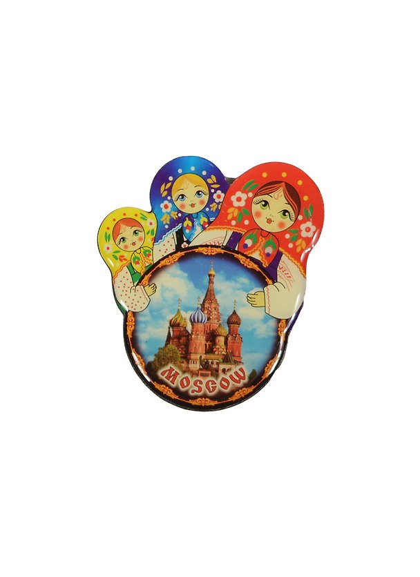 Магнит Москва Храм Василия Блаженного (02-34-3KR-19) 2464880 — 1