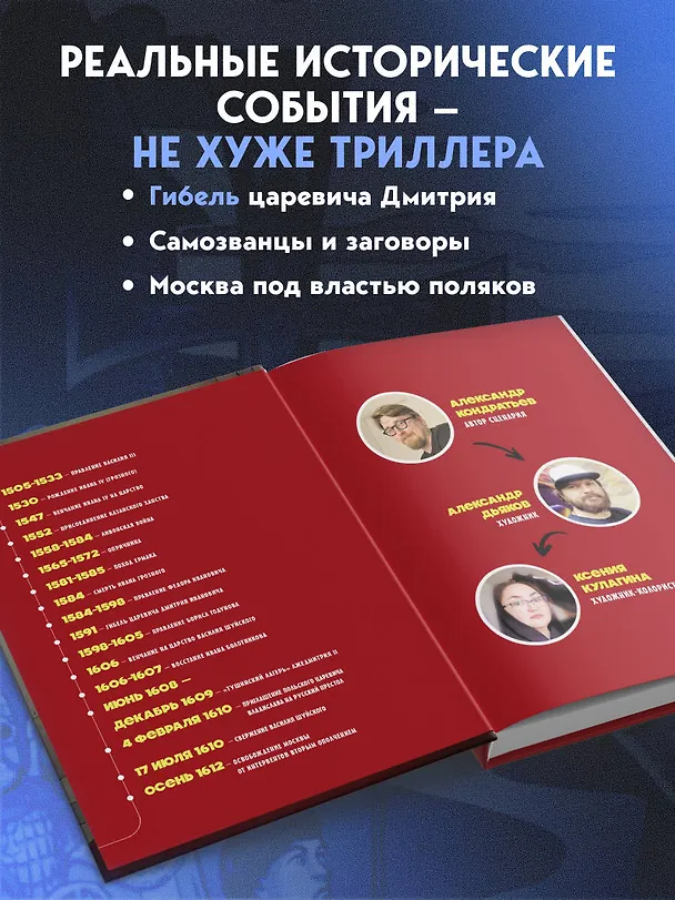 Книга История государства российского в комиксах. От Ивана Грозного до Смутного времени [3] (Александр Кондратьев) — 8