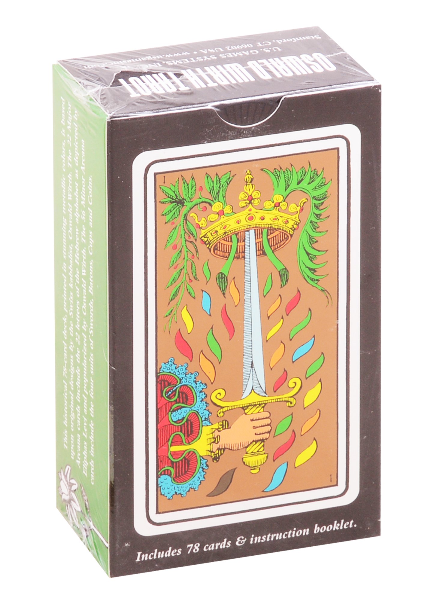 

Oswald Wirth Tarot (78 cards+instruction booklet)