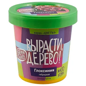 Набор для выращивания растений, Вырасти, Дерево! Глоксиния гибридная zk-067