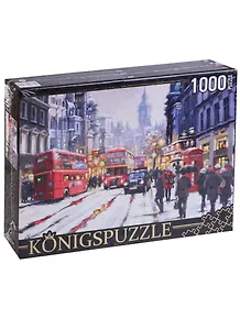 Пазл Königspuzzle 1000 эл.68,5*48,5см. Заснеженный Лондон АЛК1000-6491