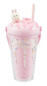 Стакан Мороженое Кролик (пластик) (450мл) (12-CHOUWU-YW560/1)
