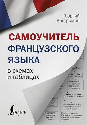 Книга Самоучитель французского языка в схемах и таблицах (Георгий Костромин)