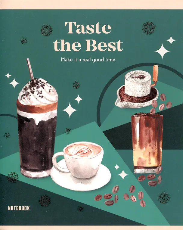 Тетрадь общая «Chocolate party» в ассортименте, 48 листов в клетку, A5 - Listoff 2900946 — 4