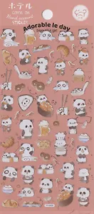 Наклейки Панды