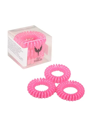 Резинка-браслет для волос Hair Bobbles розовая (3 шт.) (913587) 2509418