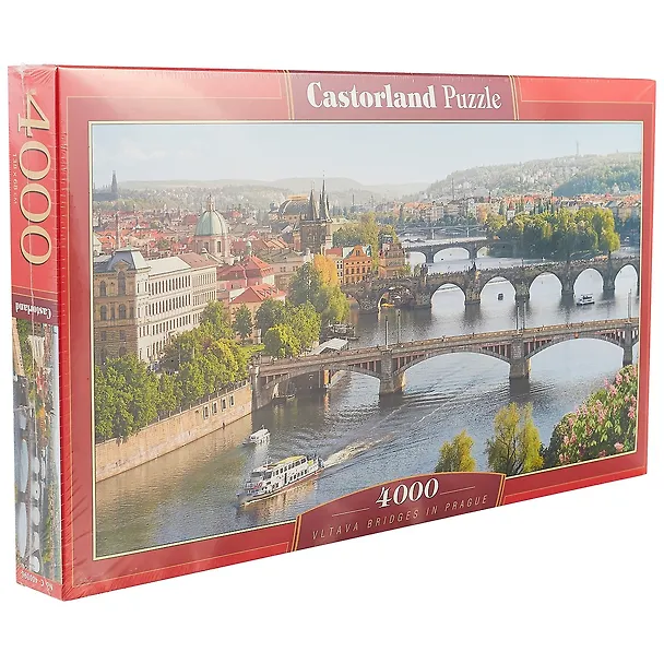Пазл Castorland 4000 эл. 138*68см. Река Влтава Прага C-400096 2431333 — 2