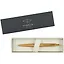Ручка шариковая Parker, Jotter XL Monochrome 2020 Gold, подарочная синяя 1 мм — 256546 — 2
