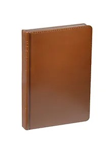 Ежедневник недат. А5 136л "VELVET" светло-коричневый, иск.кожа, ляссе, Bruno Visconti