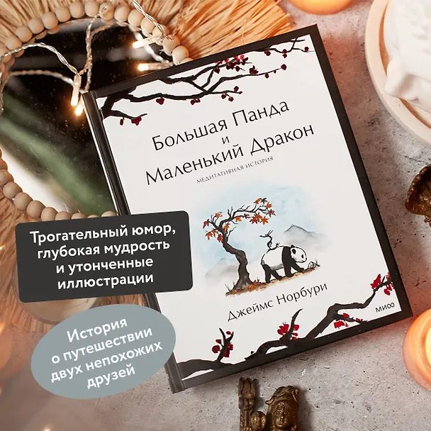Книга Большая Панда и Маленький Дракон: медитативная история (Джеймс Норбури) — 8