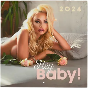 Календарь 2024г 290*290 "Hey Baby!" настенный, на скрепке