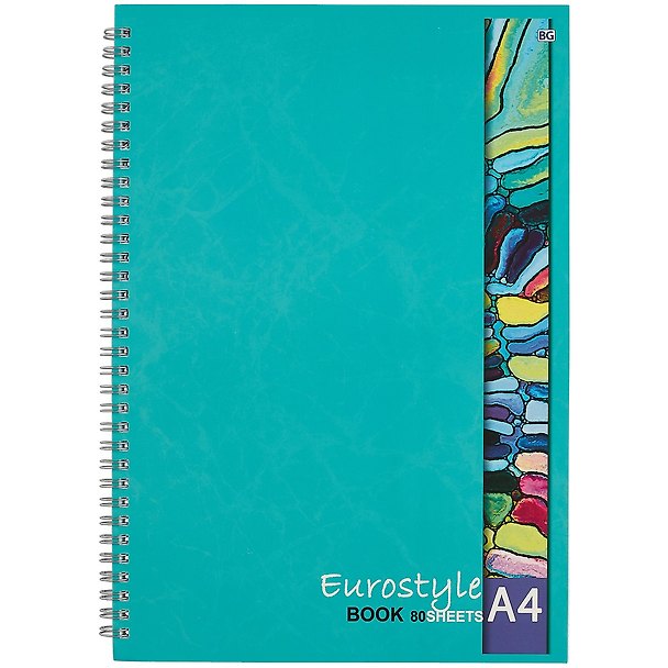 Тетрадь общая «Eurostyle», 80 листов в клетку, А4, в ассортименте - BG 251616 — 1