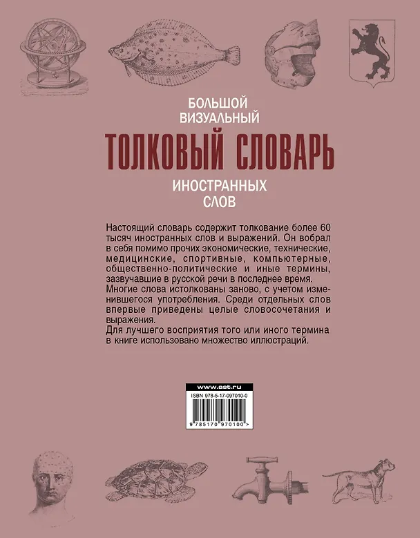 Книга Большой визуальный толковый словарь иностранных слов, терминов и выражений. 60000 статей () — 2
